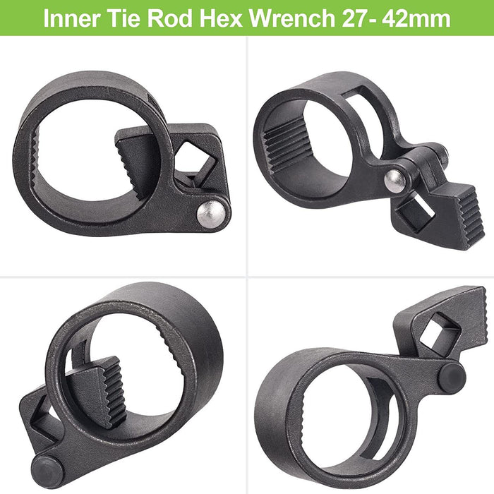 T&E Tools Universal Inner Tie Rod Wrench removal tool Tie Rod End Car Truck