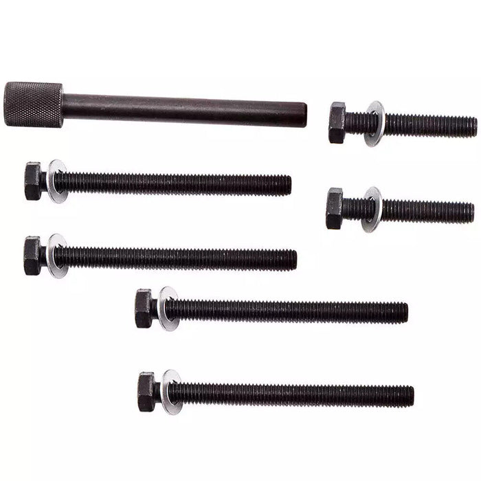 Timing Tool Kit for Land Rover 200Tdi 300Tdi 2.5D 2.5TD Crankshaft Damper Pull - FISHER DISCOUNT