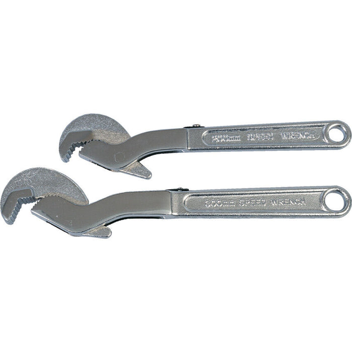 T&E Tools 6/8/10/12" CHROME VANADIUM STEEL Speed Wrench Made in Taiwan