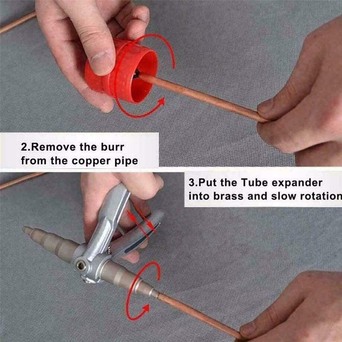 Genuine 7 in 1 Tube Pipe Expander Copper Refrigeration  AC Tools 1/4"-7/8"