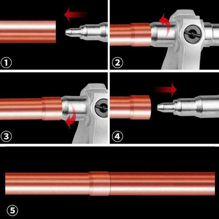 Genuine 7 in 1 Tube Pipe Expander Copper Refrigeration  AC Tools 1/4"-7/8"