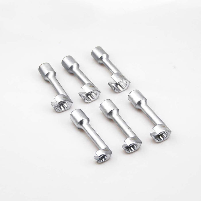 T&E Tools 6PC 6PT/12PT Mertic Flare Nut Crowsfoot Wrenche Made in Taiwan 12-19MM