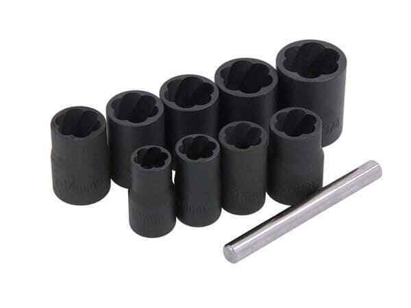 T&E Tools 8PC 3/4" Drive Impact Twist Sockets Made in Taiwan 19-36mm T4507