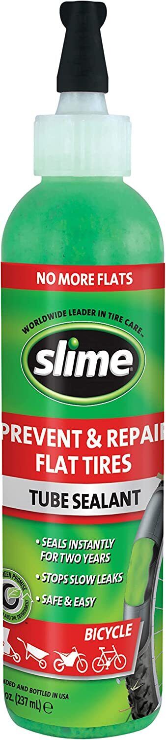 SLIME Bike Tube PRO Sealant Tyre Tire Puncture Repair Solution 8oz 237ml Sealer - FISHER DISCOUNT