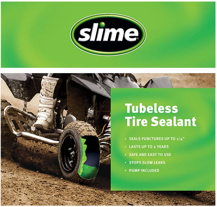 SLIME - 10163 - Super-Duty Tire Sealant Container 3.8 liter TRUCK  Made in USA