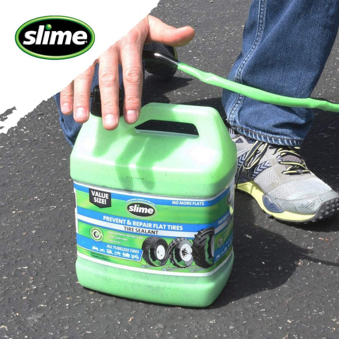 SLIME - 10163 - Super-Duty Tire Sealant Container 3.8 liter TRUCK  Made in USA