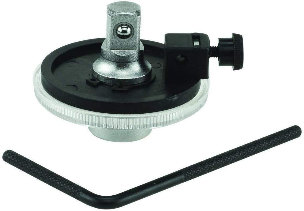 1/2" Dr Angular Torque Gauge Angle Attachment for Torque Wrench 360 Degree