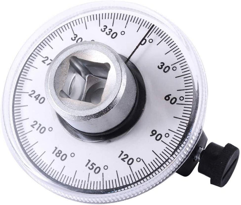 1/2" Dr Angular Torque Gauge Angle Attachment for Torque Wrench 360 Degree