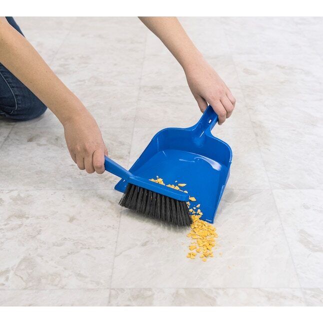 Force pro 310mm Jumbo Plastic Handheld Dustpan with Brush AU STOCK