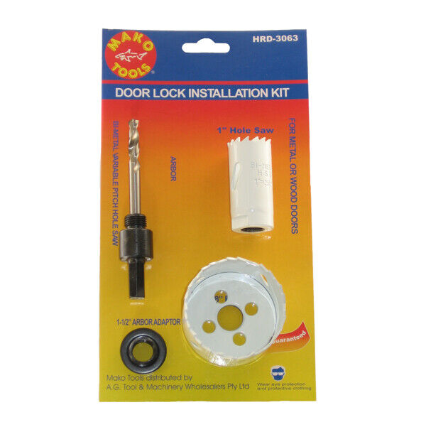 Force pro  Door Lock Installation Kit 1”(25mm), 2-1/8” (54mm)