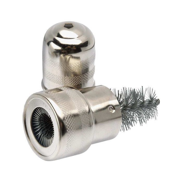 Battery Terminal Post Cleaner 2 Piece Wire Tool Brush New In Package Auto Maint