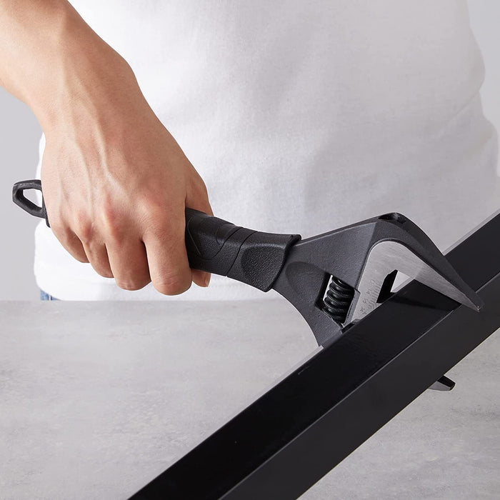 Force pro Extra Wide Jaw Adjustable Shifter Wrench Shifting Spanner 10" 8 6"