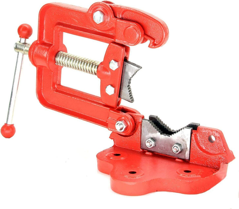 Harden 2/4 " Heavy Duty Hinged Pipe Manual Desk Table  Vice Brent Plumbing Tool