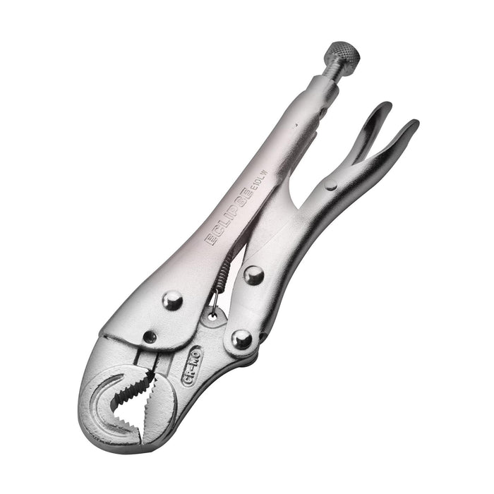 ECLIPSE HEX JAW  250mm 10" CURVED JAW LOCKING PLIERS TORQUE LOCK 14-25MM