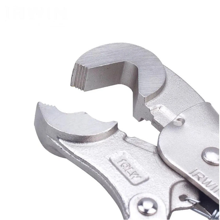 ECLIPSE HEX JAW  250mm 10" CURVED JAW LOCKING PLIERS TORQUE LOCK 14-25MM