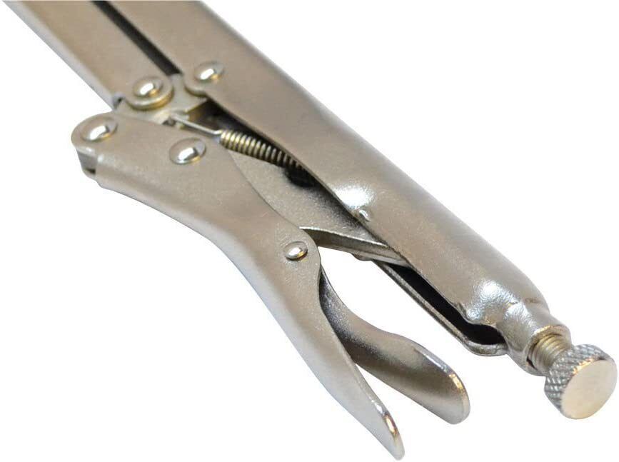 Force pro 300mm Long Nose Locking Pliers SET Vice Grip Self Clamping 0°/45°