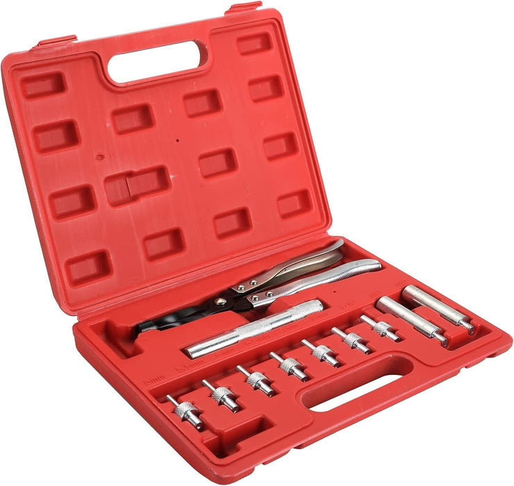 Force PRO 11pcsValve Stem Seal Seating Tool Remover Installer Pliers Set Kit