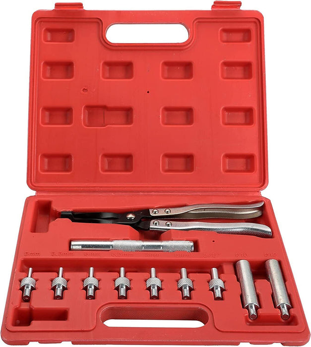 Force PRO 11pcsValve Stem Seal Seating Tool Remover Installer Pliers Set Kit