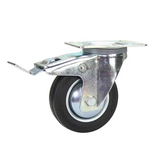 4" 100mm CASTORS HEAVY DUTY CASTER WHEELS Max load capacity 85kg