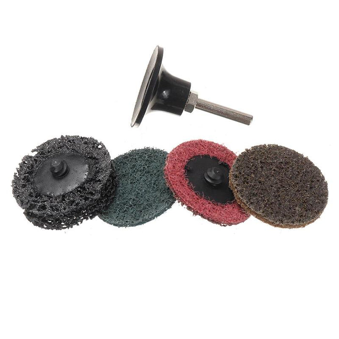 6PCS ROLOC SANDING DISC & SURFACE PREPARATION KIT 50mm #600 #150 #120 AU STOCK