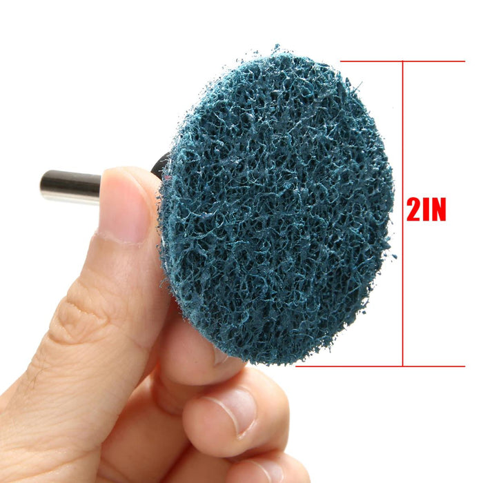 6PCS ROLOC SANDING DISC & SURFACE PREPARATION KIT 50mm #600 #150 #120 AU STOCK