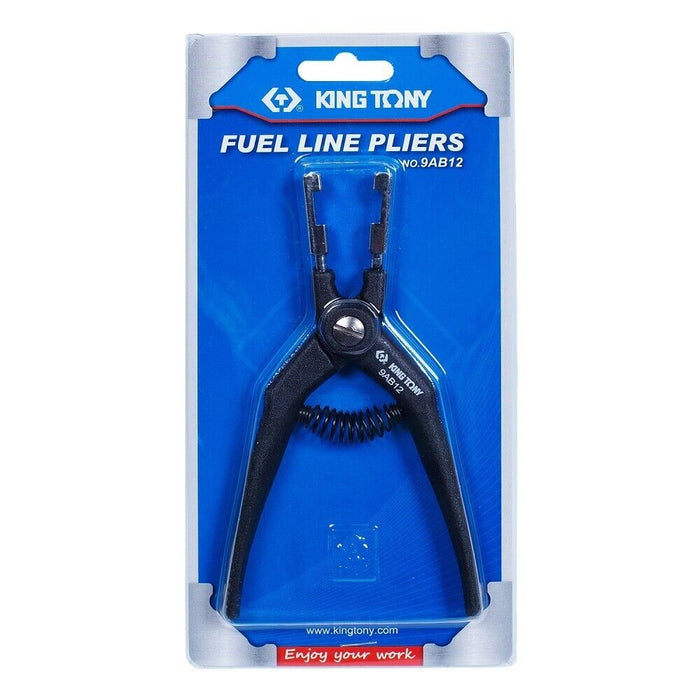 KING TONY225mm Fuel Line Petrol Clip Pipe Hose Release Disconnect Removal Pliers