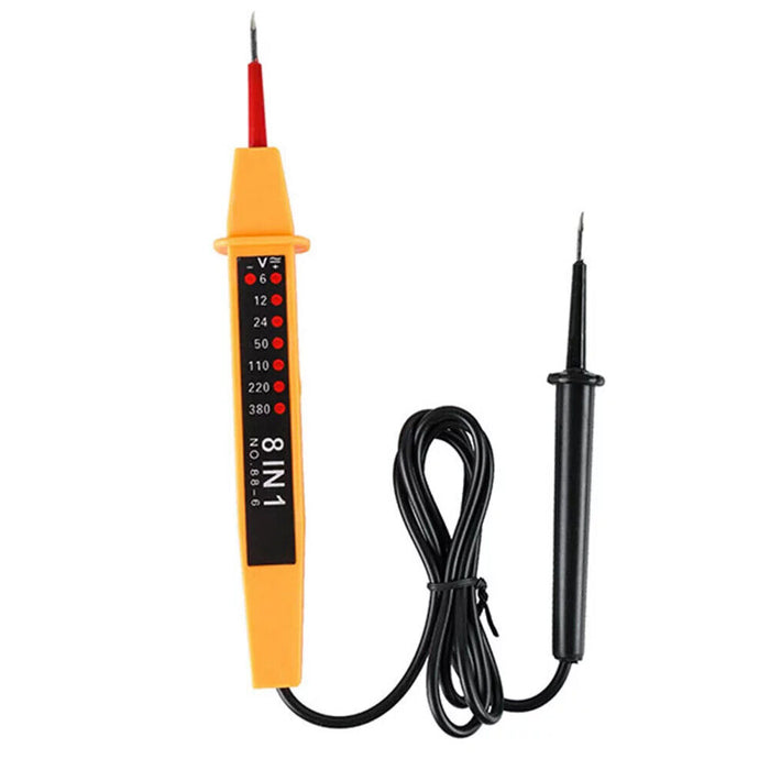 8 In 1 6-380V Voltage Tester Pen Polarity Current Tester Voltage AC/DC Tools AU