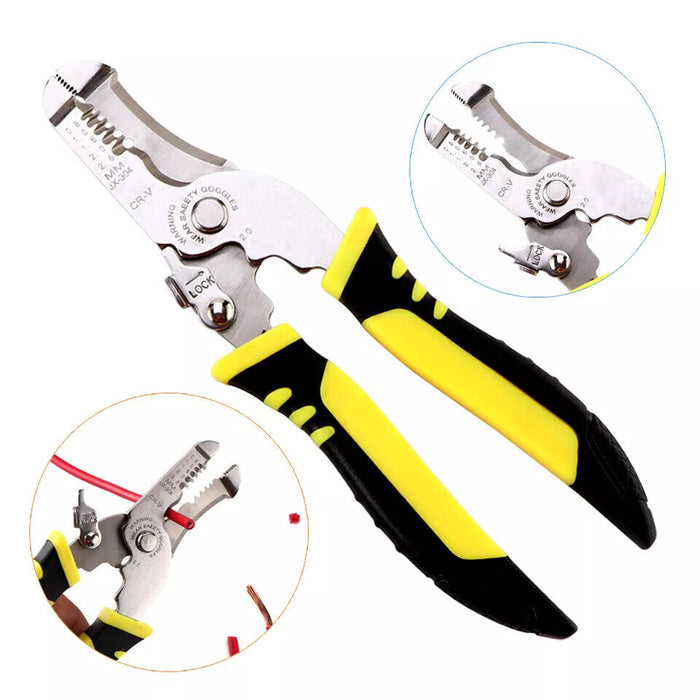 multifunction electrical tool cable wire cutter manual wire stripper pliers with