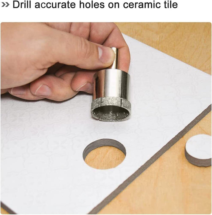 25/35mm Diamond Hole Saw Drill Bit  Holes Cutter Saw Tile Glass Marble Ceramic