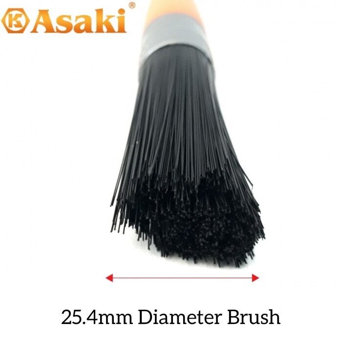 Force pro 260mm Nylon Bristle Parts Cleaning Brush Detail Brush Crevice Dust - FISHER DISCOUNT