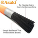 Force pro 260mm Nylon Bristle Parts Cleaning Brush Detail Brush Crevice Dust - FISHER DISCOUNT