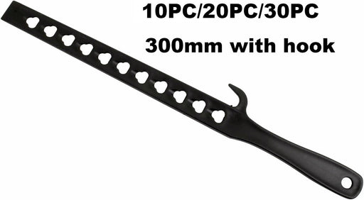30x bulk Plastic Hand Held Paint Stirrer black resale hardware retail bargain - FISHER DISCOUNT