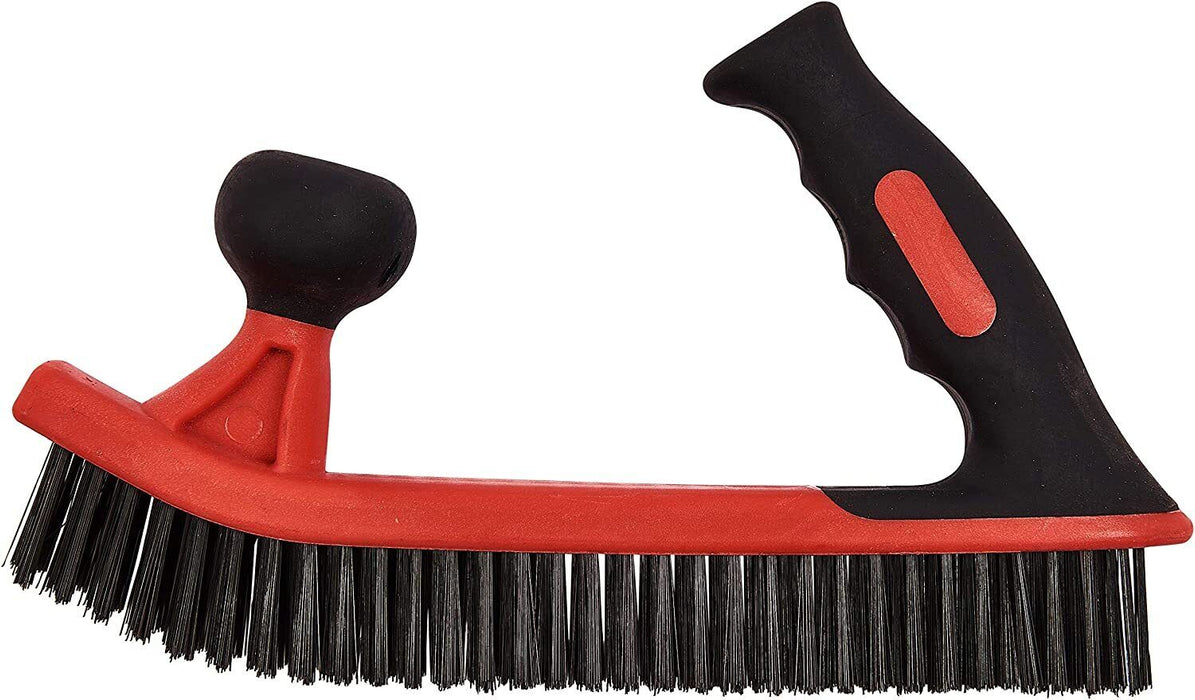 2Pc MULTI-PURPOSE Held Wire Sanding Wire Brush Set BBQ Rust Remove Double Handle