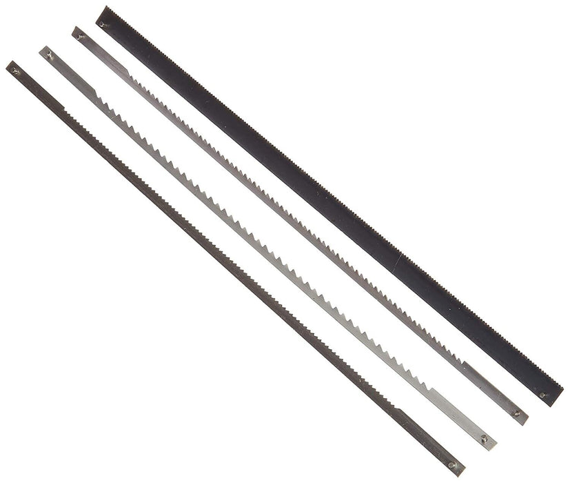 10Pack - Coping / Scroll Saw Blades - 10 15 18 24 TPI - Pinned 17cmL