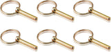 10Pcs Lynch Pin Locking Hitch linch tractor trailer tow machine Pin 6 /8 /10mm - FISHER DISCOUNT