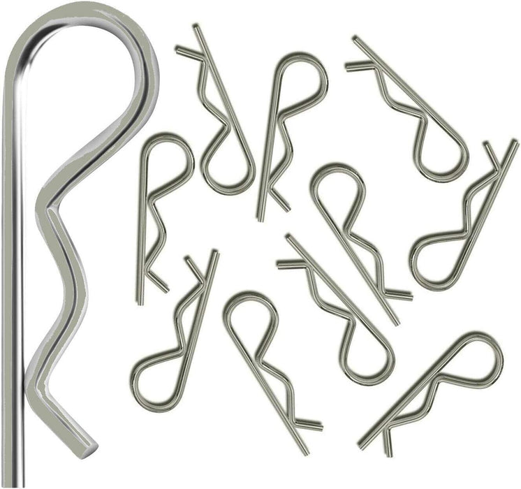 3/ 3.8/ 4/ 5mm Hitch R Pin Clip Assortment Tool Lynch Linch Tractor Trailer Lock