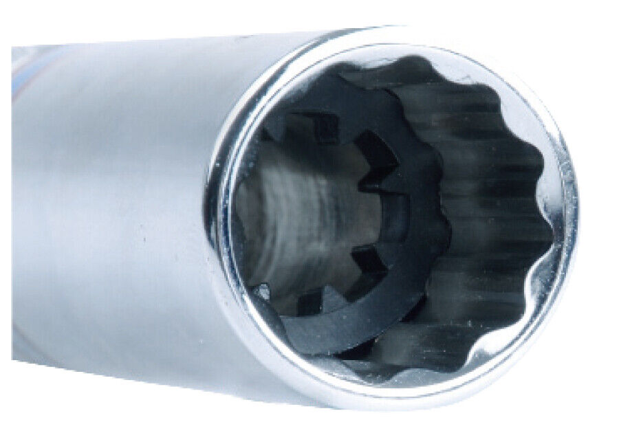 KING TONY 3/8" DR Spark Plug Socket Extra Long 14mm x 250mm Removal BMW, Min