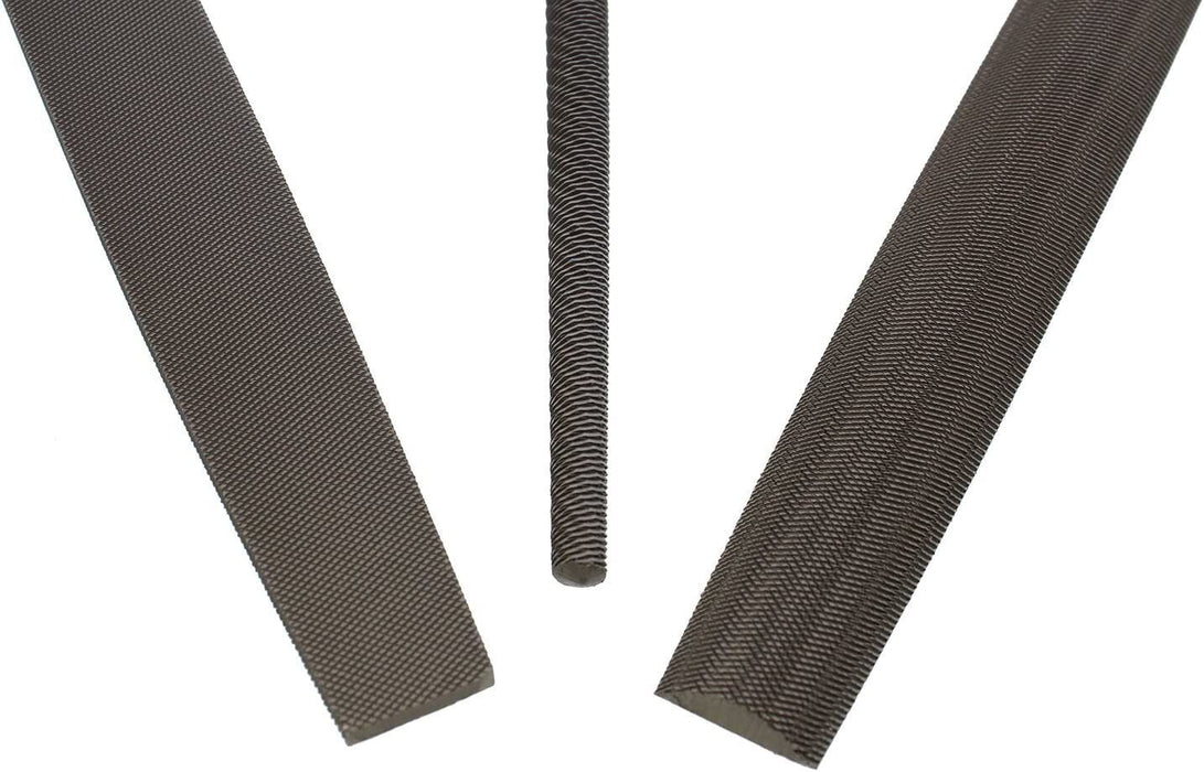 Industrial Steel Files Set Flat/ Round/Half Round/ Triangle/ Square File AU SELL - FISHER DISCOUNT