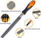 Industrial Steel Files Set Flat/ Round/Half Round/ Triangle/ Square File AU SELL - FISHER DISCOUNT