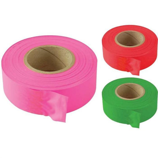 Force proFlagging Tape 25 mmx100m Marking Surveyors Map Forestry Various Colours - FISHER DISCOUNT