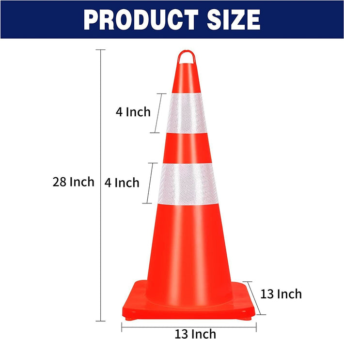 Sandleford Hi-Vis 450/750mm Safety Traffic Road Cone Sign PVC Reflective Band