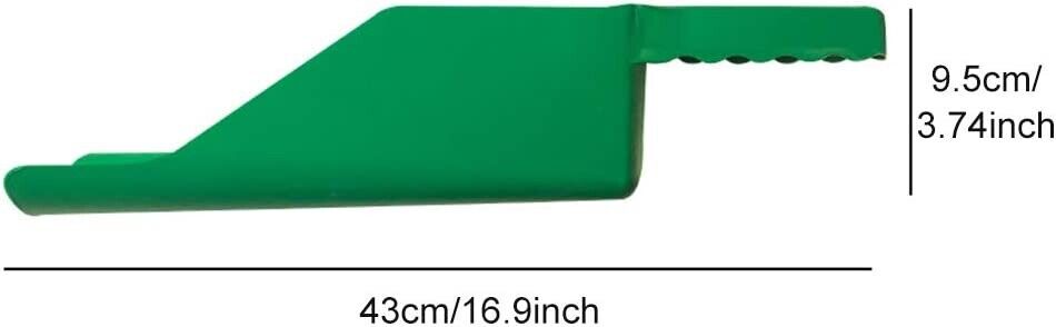 400mm Gutter Drain Cleaning Hook Shovel Scoop Leaves Dirt Remove Garden Cleaner