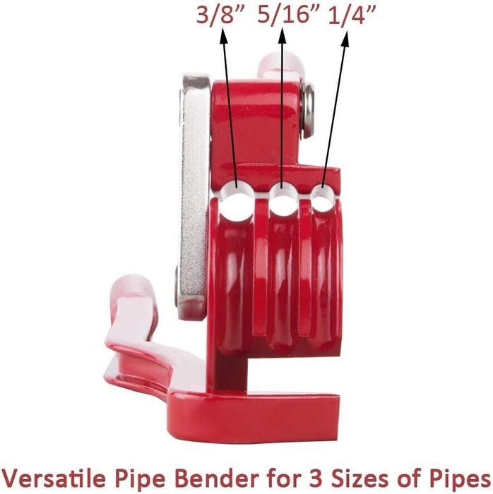 HD Tube Bender Pipe bender 3 IN 1 Curving Plier 180° Pipe Bender 6mm,8mm,10mm