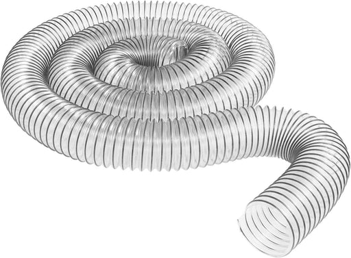 Heavy Duty 2M Grey Ø100MM Industrial Extractor Dust Collector Hose Wood Working - FISHER DISCOUNT