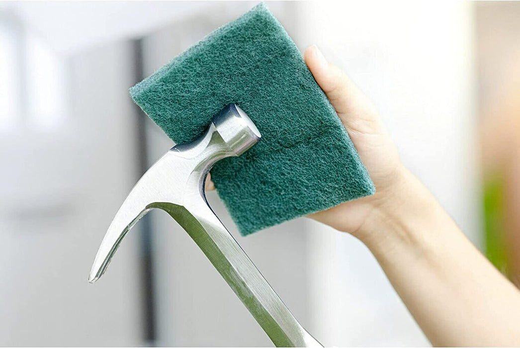 5PC couring Pads Cloth Abrasive Scourer Cleaning Sheet Scrubber Dish Washing