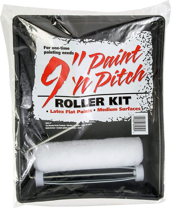 Force pro 270mm Concrete & Paving Roller Kit 12mm Nap - PAINT ROLLER KIT