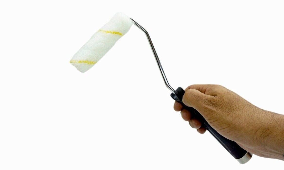 7 PCS Paint Roller Kit 100mm Roller & Frame & Tray Wall Painting Home Repair DIY