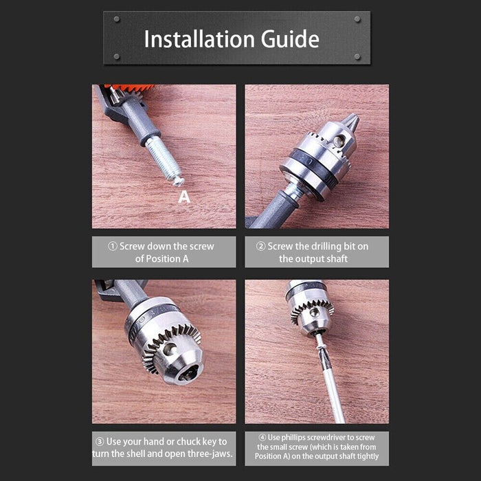 NEW Trade Professional Quality Hand Crank Manual DRILL. 8mm Keyless Chuck. DIY - FISHER DISCOUNT