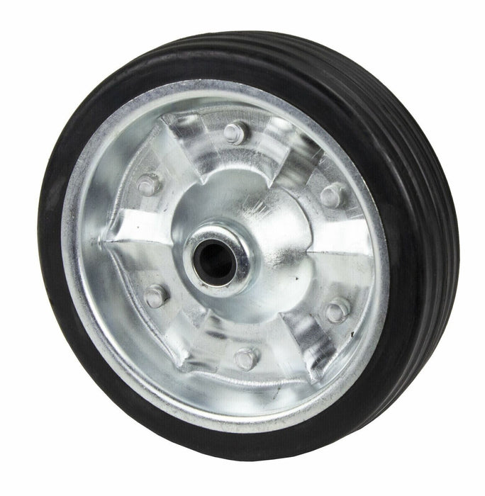 1pc 10" Solid Rubber Jockey Trolley Wheel only for our customer