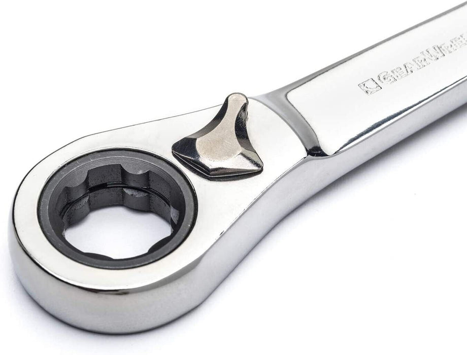 M13/M20 Female Pass-Through Reverse Ratchet Wrench f Bolt & Go-Thru Socket